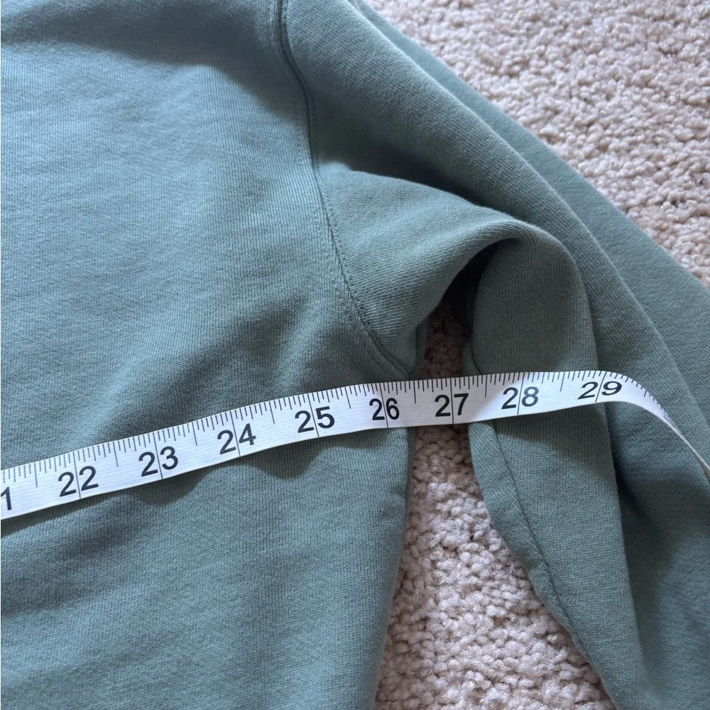 Zara upcycled sweatshirt Sage  Green Sweatshirt - Picture 6 of 7